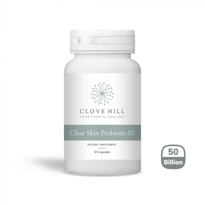 Clove Hill Clear Skin Probiotic-10 (50 billion - 30 caps)